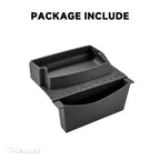 Silicone Armrest Organizer with Sunglasses Storage for Tesla Model Y Juniper 2025+/Model 3 Highland 2024+/Model Y L 2026+