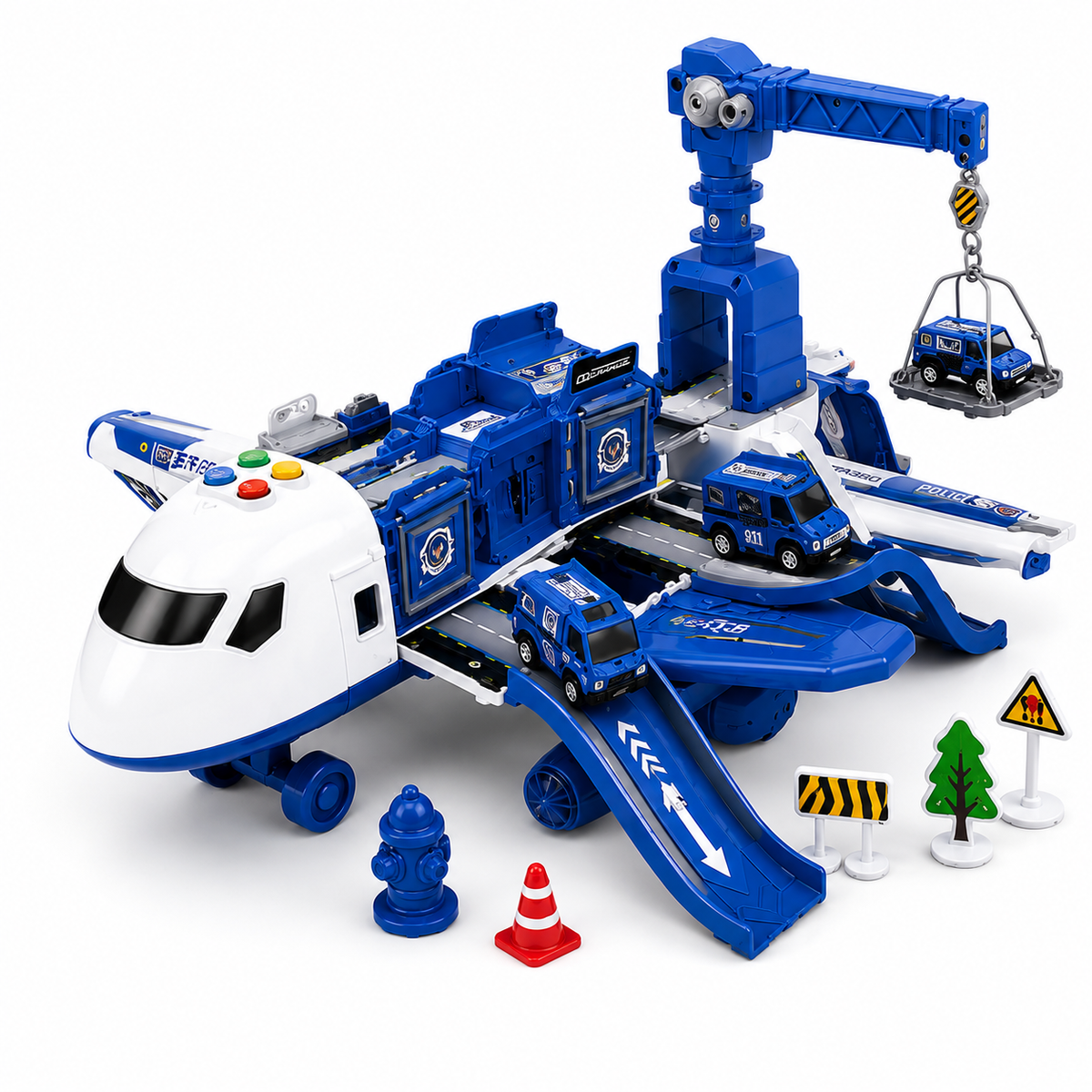 SkyMission | Adventure Airplane Playset with Multi-Vehicle Fun | Creative Role Play for Imaginative Exploration