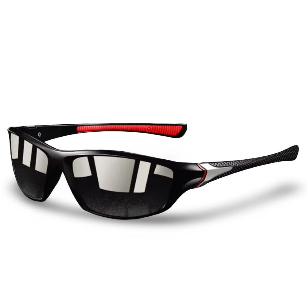 Sport Wraparound Sunglasses | Polarized UV400 Protection for Outdoor Activities | Secure Fit for Clarity and Comfort