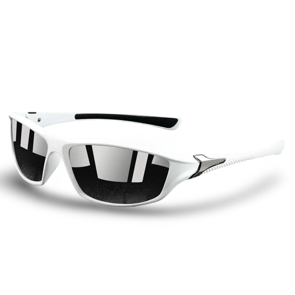 Sport Wraparound Sunglasses | Polarized UV400 Protection for Outdoor Activities | Secure Fit for Clarity and Comfort