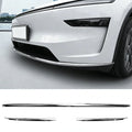 Stainless Steel Front & Rear Bumper Protection Trim for Tesla Model Y L 2026+