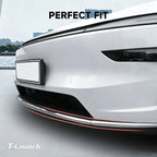 Stainless Steel Front & Rear Bumper Protection Trim for Tesla Model Y L 2026+