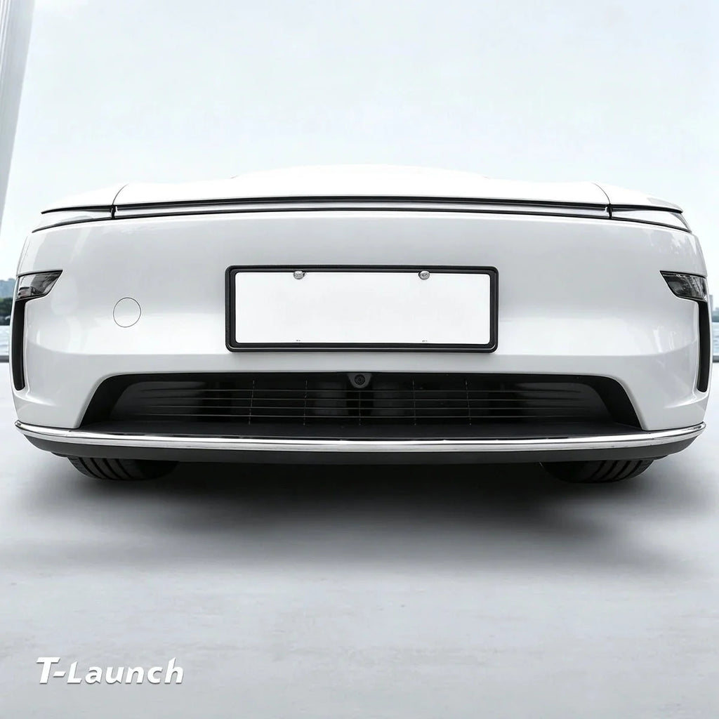 Stainless Steel Front & Rear Bumper Protection Trim for Tesla Model Y L 2026+