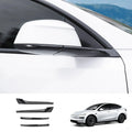 Stainless Steel Side Mirror Anti-Scratch Edge Protector Trim for Tesla Model Y Juniper 2025+/Model Y L 2026+
