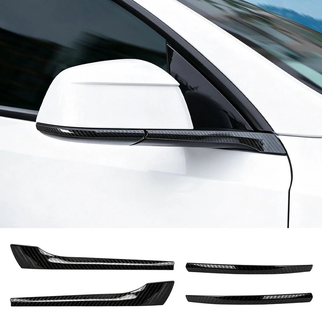Stainless Steel Side Mirror Anti-Scratch Edge Protector Trim for Tesla Model Y Juniper 2025+/Model Y L 2026+