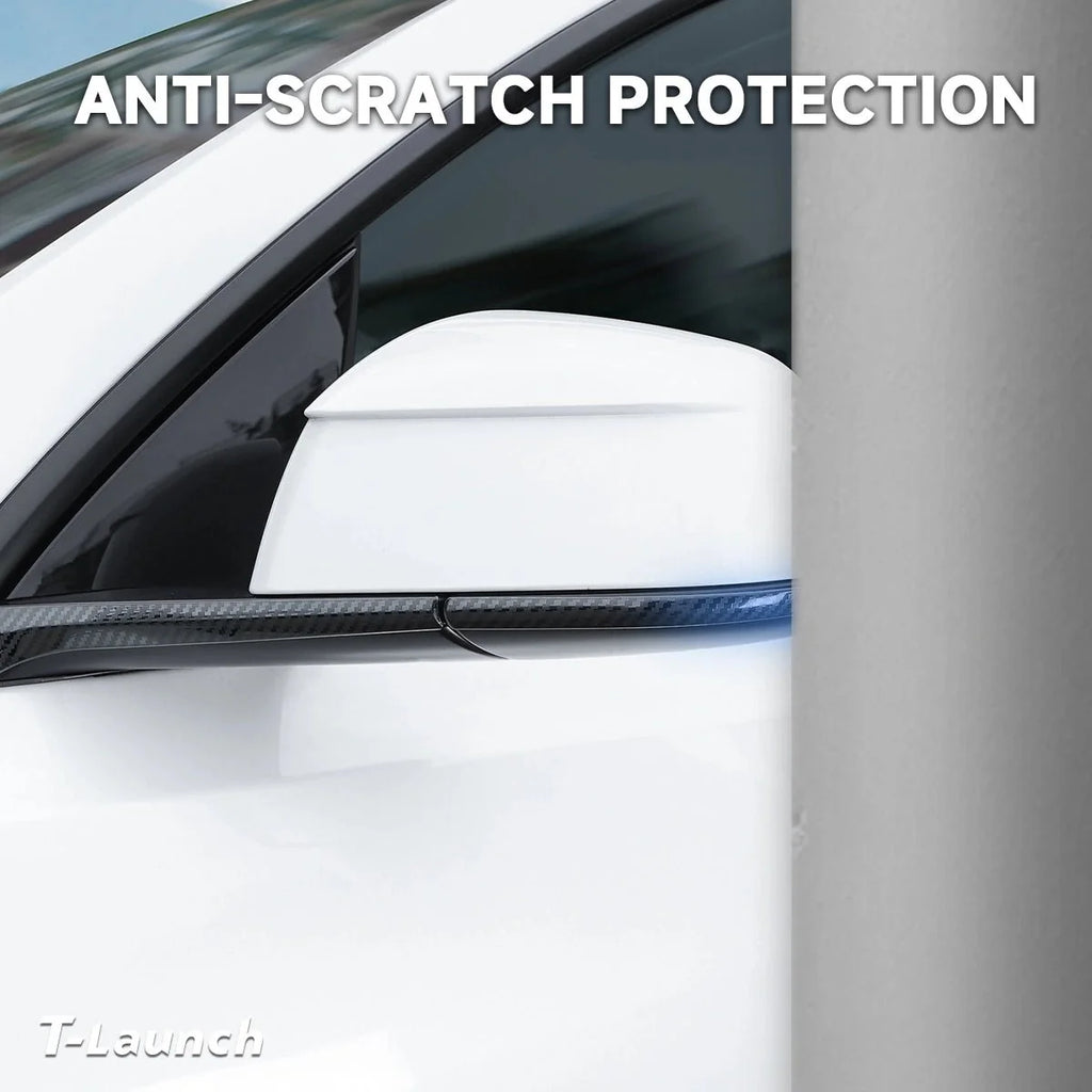 Stainless Steel Side Mirror Anti-Scratch Edge Protector Trim for Tesla Model Y Juniper 2025+/Model Y L 2026+
