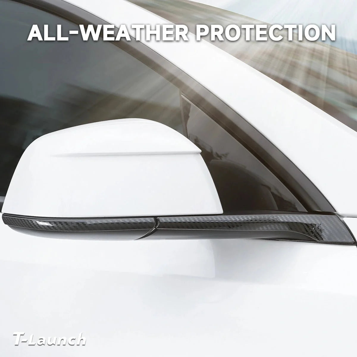 Stainless Steel Side Mirror Anti-Scratch Edge Protector Trim for Tesla Model Y Juniper 2025+/Model Y L 2026+