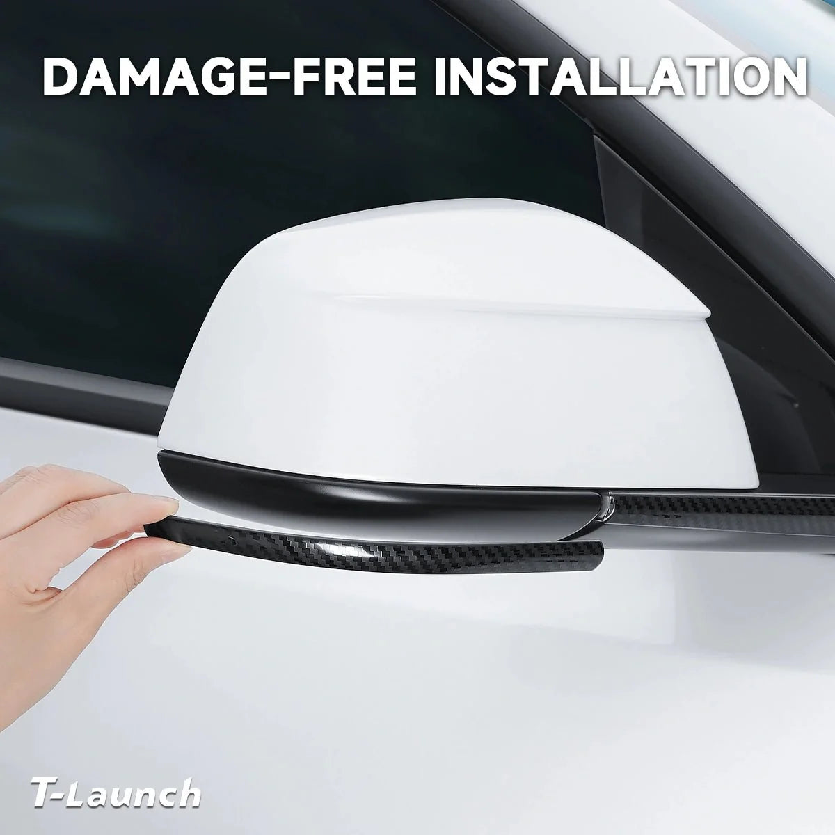Stainless Steel Side Mirror Anti-Scratch Edge Protector Trim for Tesla Model Y Juniper 2025+/Model Y L 2026+
