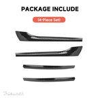 Stainless Steel Side Mirror Anti-Scratch Edge Protector Trim for Tesla Model Y Juniper 2025+/Model Y L 2026+