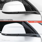Stainless Steel Side Mirror Anti-Scratch Edge Protector Trim for Tesla Model Y Juniper 2025+/Model Y L 2026+