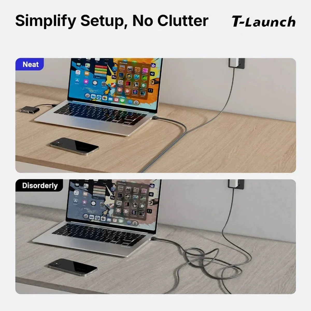Starlink Mini Cable - 2-in-1 Ethernet & Power, RJ45 & DC