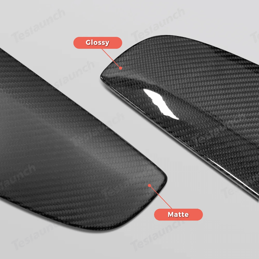 [Real Carbon Fiber] Steering Wheel Caps Cover for Tesla Model Y Juniper 2025+