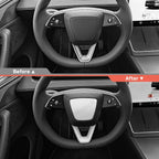 ABS Steering Wheel Center & V-Shape Trim for 2026 New Tesla Model Y Standard