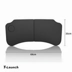 Nappa Leather Foldable Steering Wheel Table for Tesla Model 3/Y