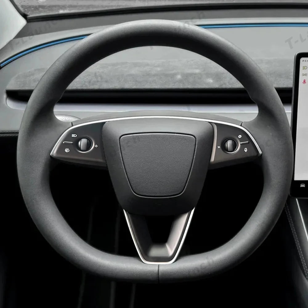 ABS Steering Wheel Trim Cover Kit for Tesla Model Y Juniper 2025+