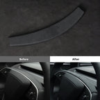Alcantara Steering Wheel Strip Cover For 2024+ Model 3 Highland