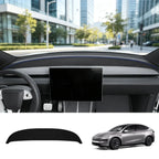 Suede Dashboard Sunshade & Anti-Glare Mat for Tesla Model Y L 2026+