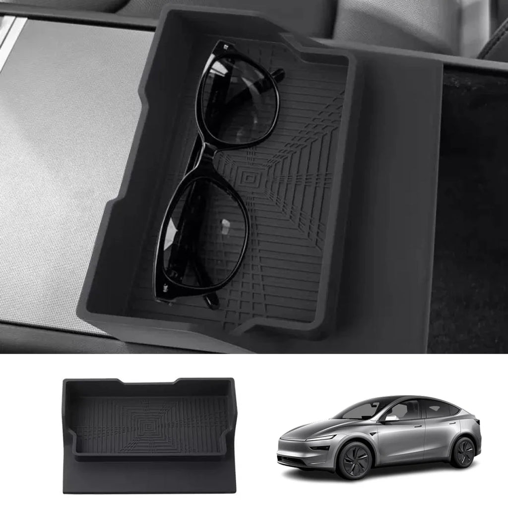 Center Console Sunglasses Storage Tray for Tesla Model 3/Y/Y L 2024+