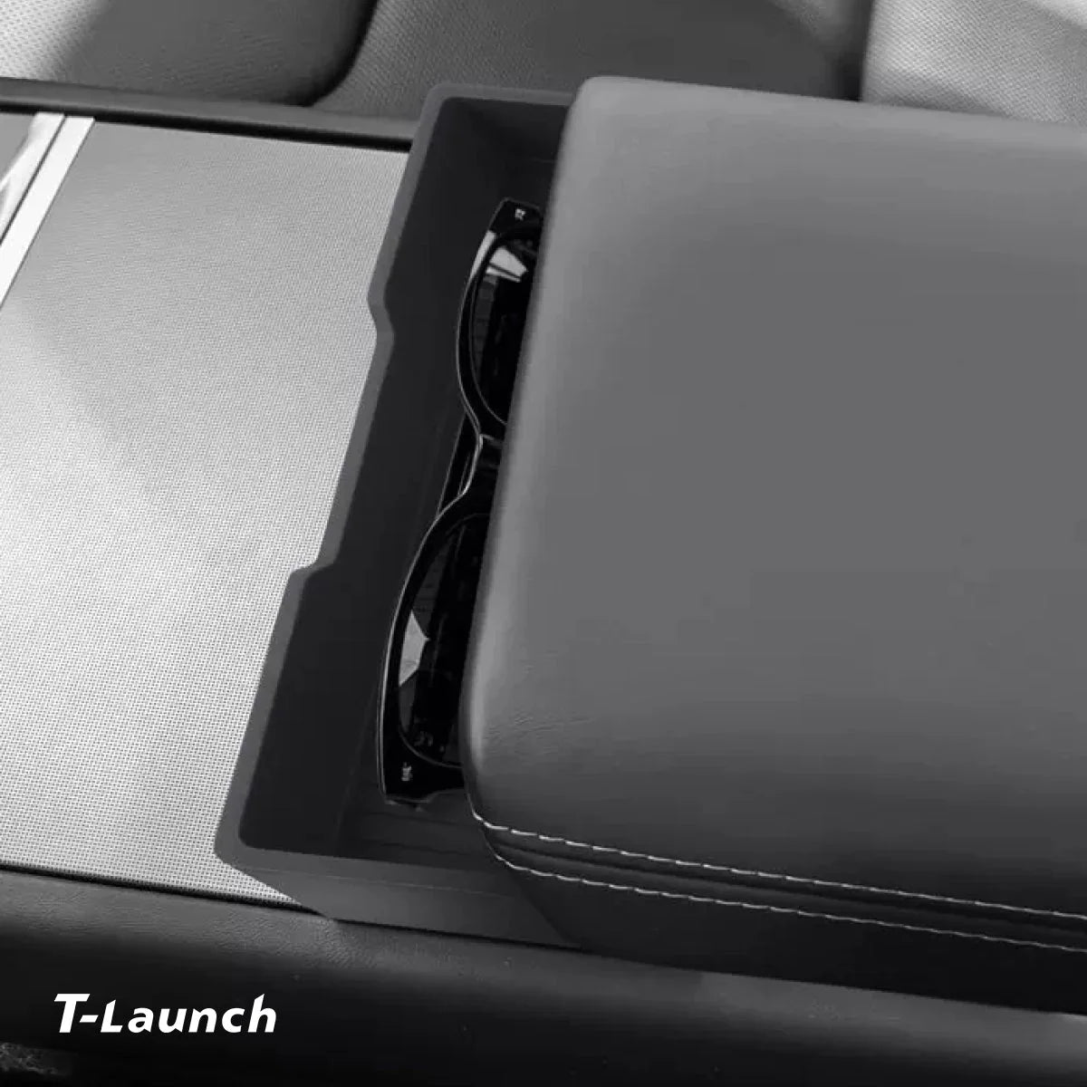 Center Console Sunglasses Storage Tray for Tesla Model 3/Y/Y L 2024+