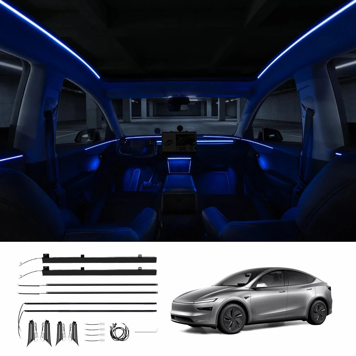 Sunroof Ambient Lighting Kit for Tesla Model Y Juniper 2025+
