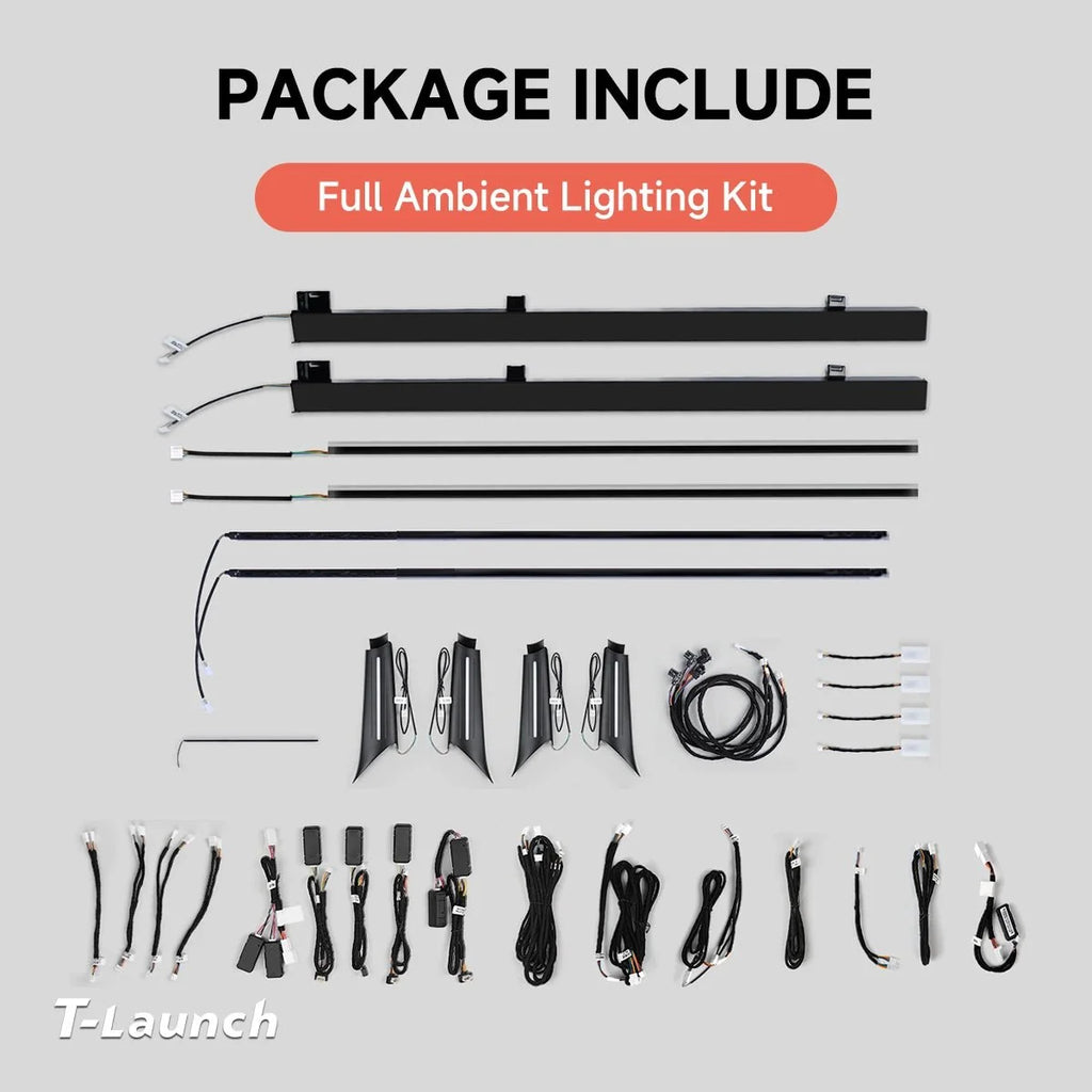 Sunroof Ambient Lighting Kit for Tesla Model Y Juniper 2025+