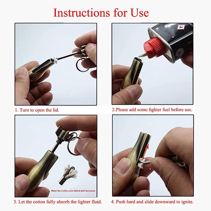 Survivor Flame | Fire Starter Magnesium Match Lighter with 10,000 Ignitions | Waterproof Design for Outdoor Adventures