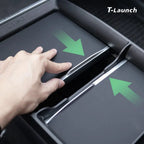TPE Center Console Organizer Tray for Tesla Model Y Juniper / Model 3 Highland / Model YL