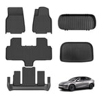 All-Weather TPE Floor Mats & Cargo Liners Set for Tesla Model YL 6-Seater 2026+