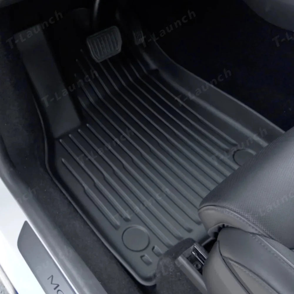 All-Weather TPE Floor Mats & Cargo Liners Set for Tesla Model YL 6-Seater 2026+