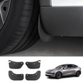 TPE Mud Flaps No-Drill Hidden Fender Guards for Tesla Model Y L 2026+