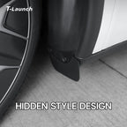 TPE Mud Flaps No-Drill Hidden Fender Guards for Tesla Model Y L 2026+