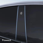 TPU B-Pillar Anti‑Scratch Protective Film for Tesla Model 3/Y 2017+