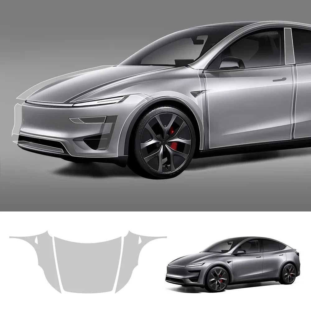 Matte TPU Invisible Full Car Paint Protection Film (PPF) for Tesla Model Y Juniper Performance 2025+