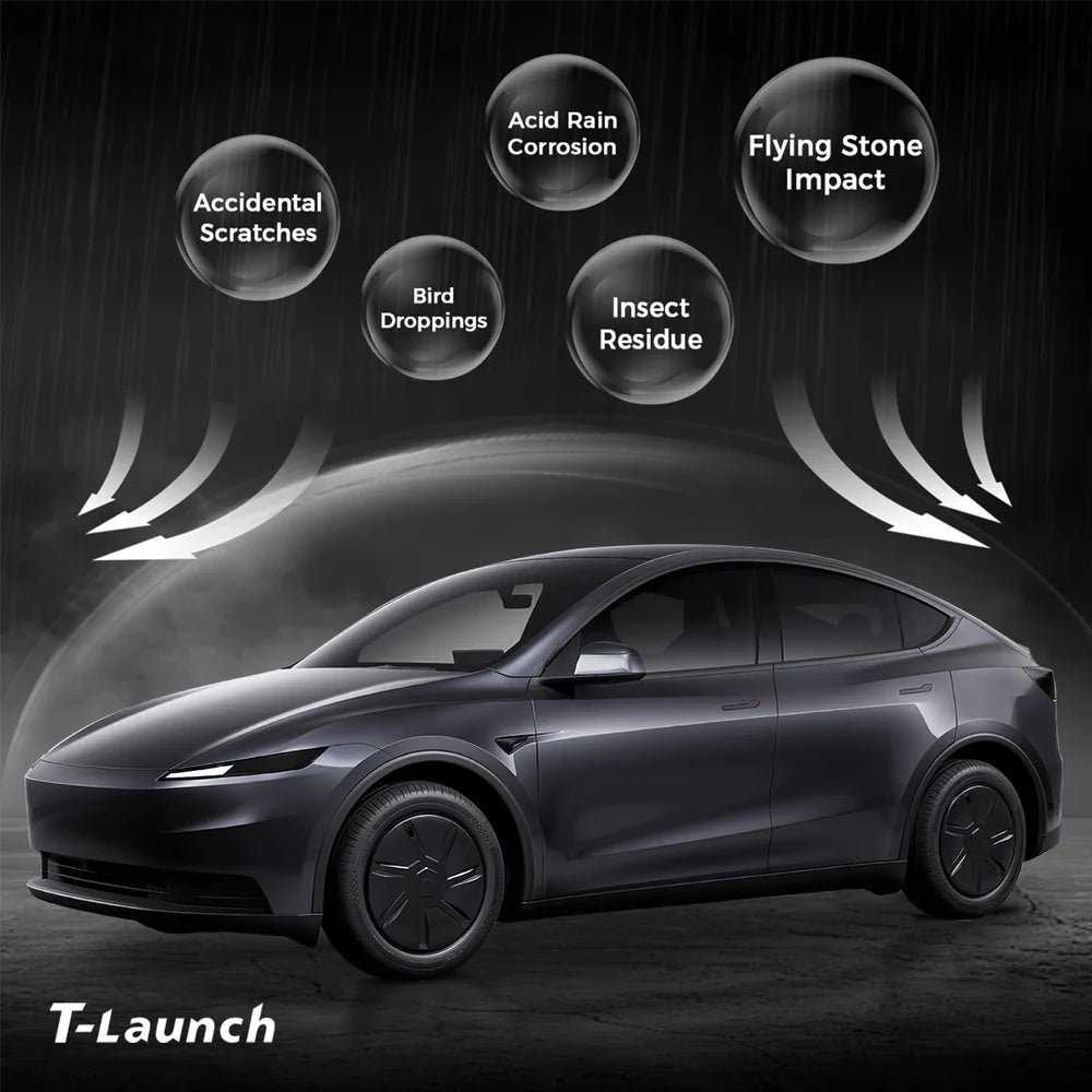 Matte TPU Full Car Paint Protection Film (PPF) for Tesla Model Y Standard 2026+