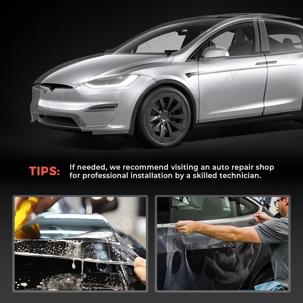 Bundle Save $150: Electric Power Frunk Lift Kit + TPU Invisible Full Car Paint Protection Film (PPF)