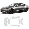 Matte TPU Full Car Paint Protection Film (PPF) for Tesla Model 3 Highland Performance 2024+