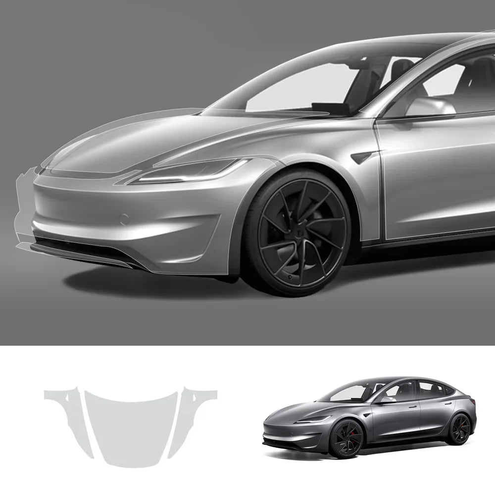 Matte TPU Full Car Paint Protection Film (PPF) for Tesla Model 3 Highland Performance 2024+