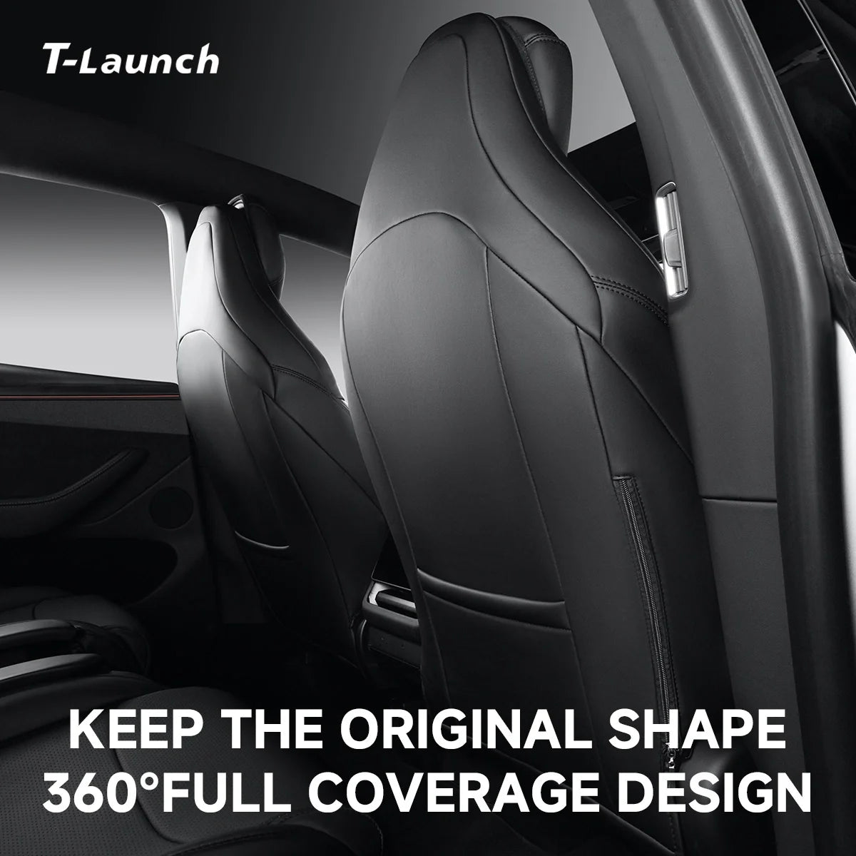 All-Inclusive Seat Cover for New Tesla Model Y L Premium 6-Seater 2026+