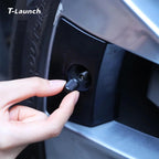 Tire Valve Stem Caps with Rubber Seal for Tesla Model 3/Y/S/X/Cybertruck
