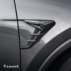 ABS Turn Signal & Side Camera Covers with Air Blades for Tesla Model Y L 6-Seater 2026+
