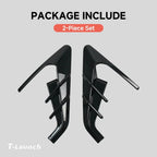 ABS Turn Signal & Side Camera Covers with Air Blades for Tesla Model Y L 6-Seater 2026+