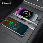 Center Console USB Hub Docking Station for Tesla Model 3/Y/Y L 2021+