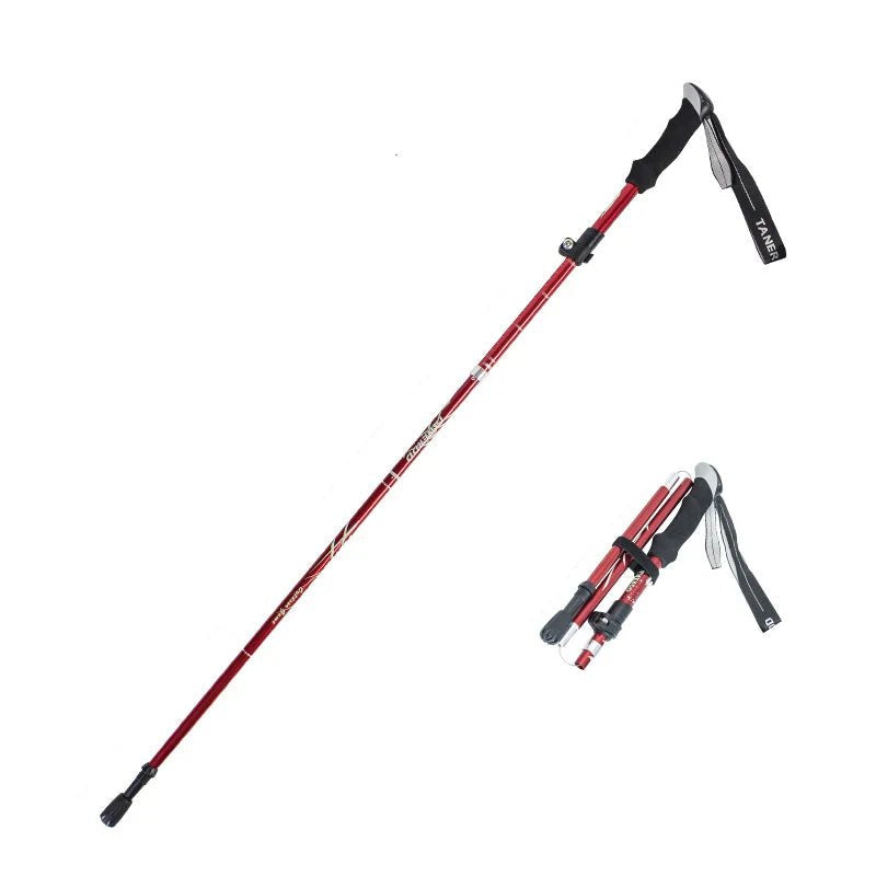 Ultralight Trekking Poles | Adjustable Length with EVA Grip Handles | Durable Support for Hiking and Camping