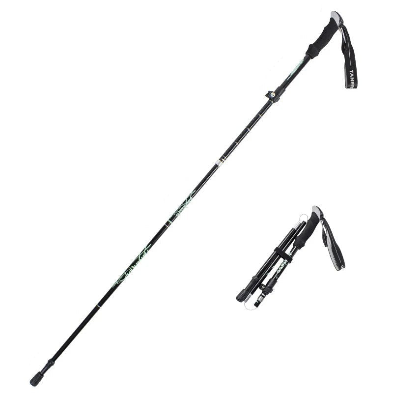 Ultralight Trekking Poles | Adjustable Length with EVA Grip Handles | Durable Support for Hiking and Camping