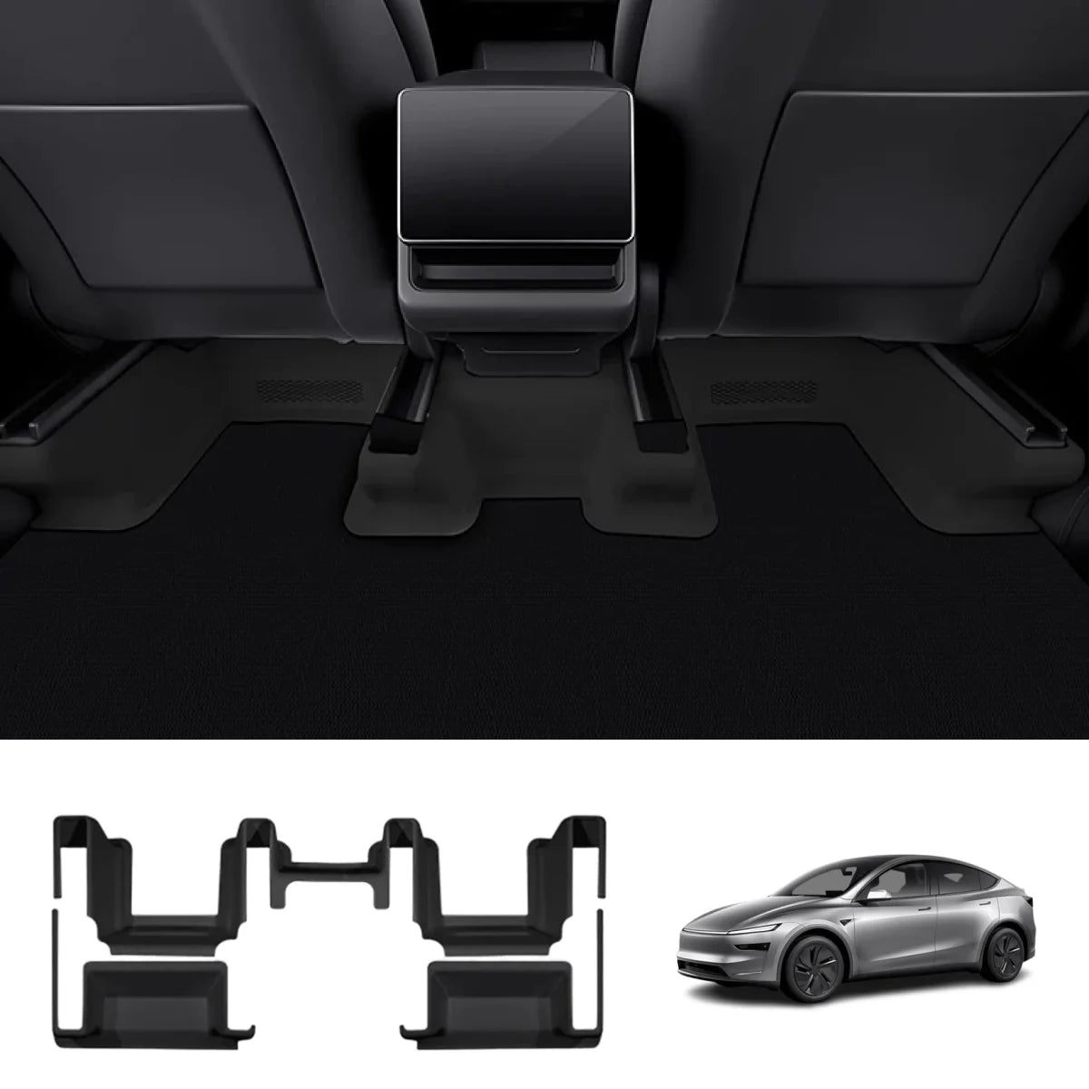 TPE Under-Seat Corner Protector for Tesla Model Y Juniper 2025+