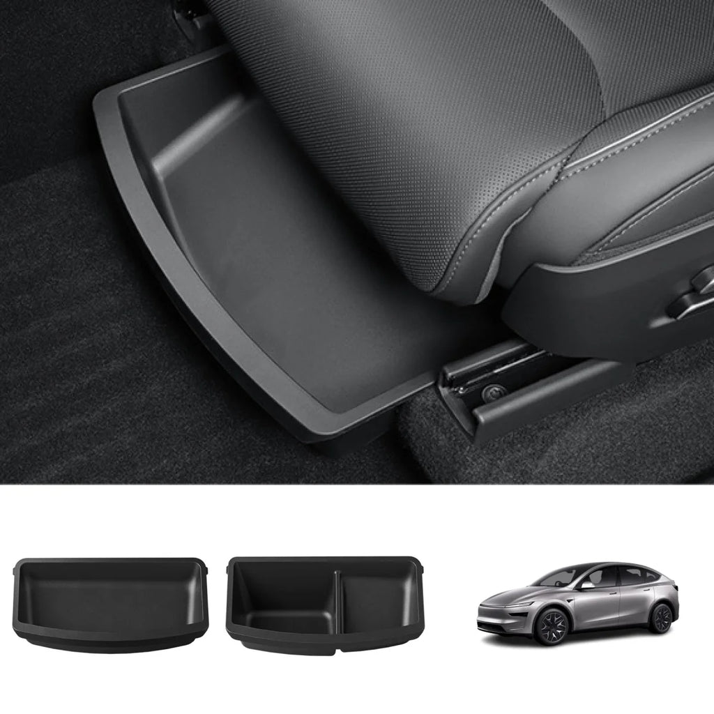 Front Under Seat Storage Box for Tesla Model Y L Interior Accessories