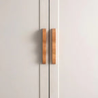 Artisanal Wavy Wood Cabinet Pulls