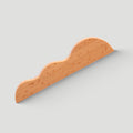 Artisanal Wavy Wood Cabinet Pulls