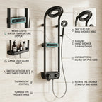 Spa Time Rainfall Elegant Digital Shower Set