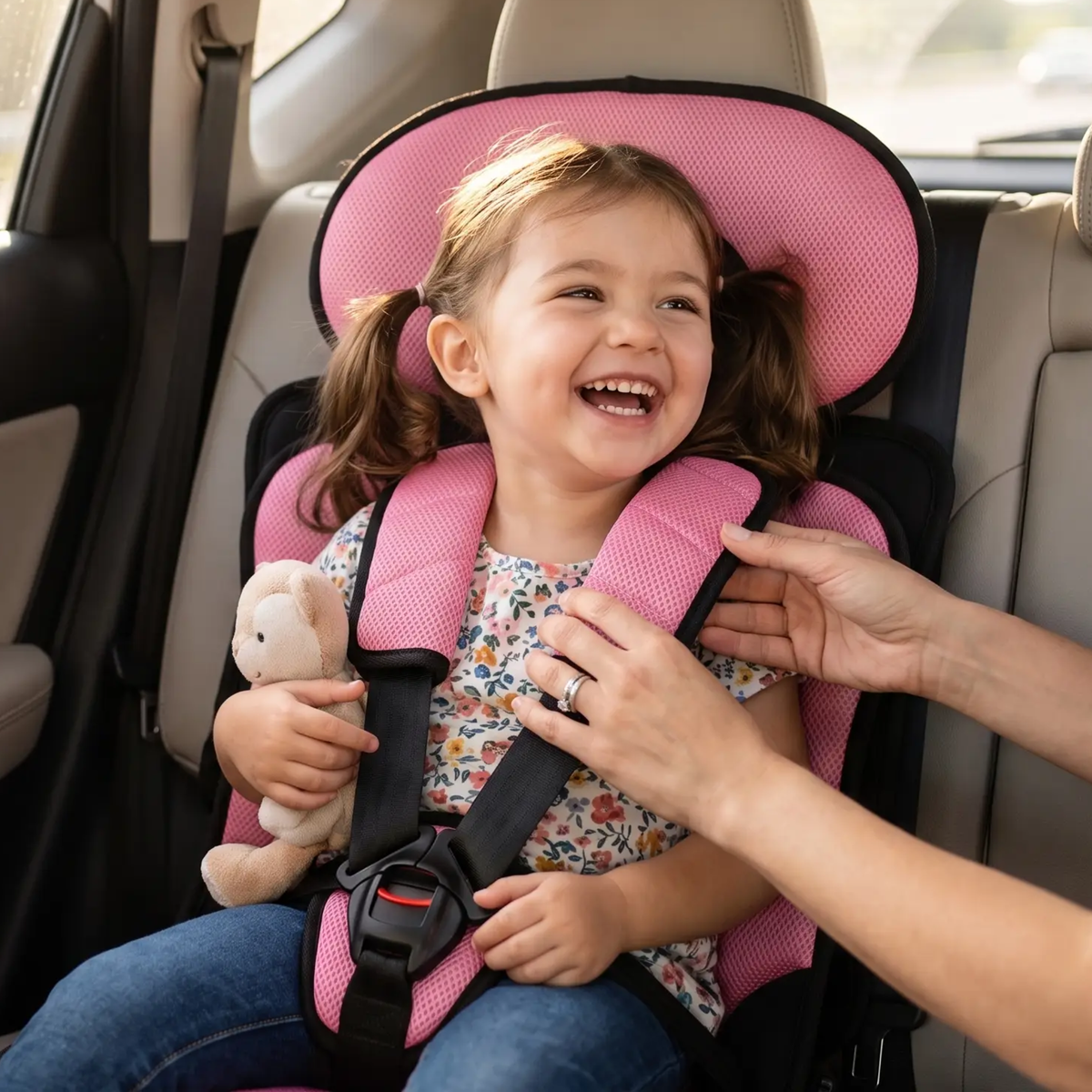 Miroken | Portable & Foldable Child Car Booster Seat